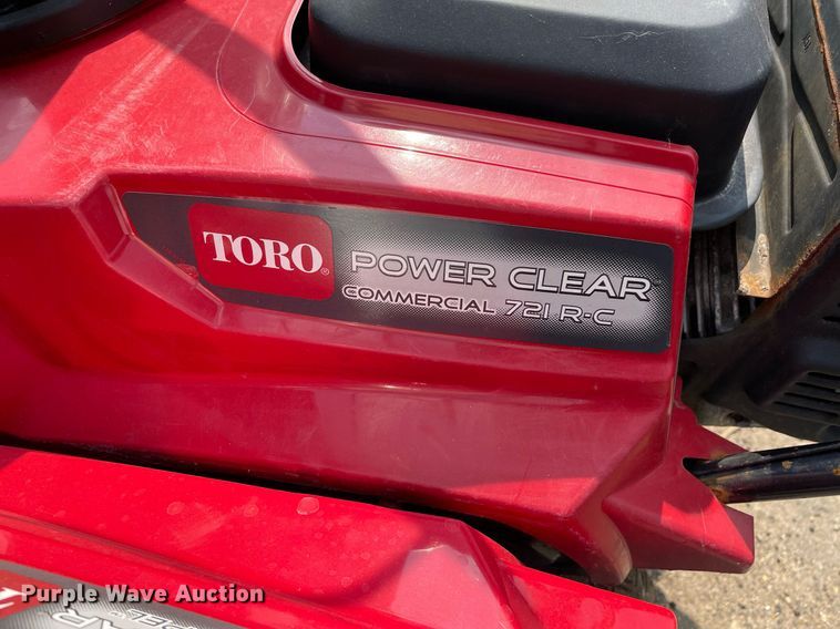 image for item DS8984 (4) Toro Power Clear snow blowers