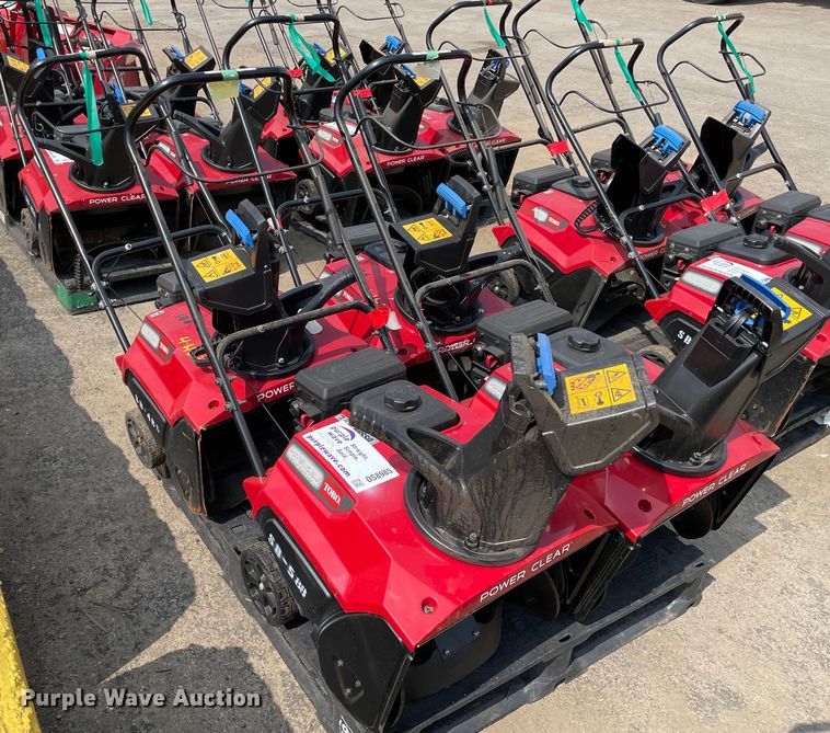 image for item DS8985 (4) Toro Power Clear snow blowers