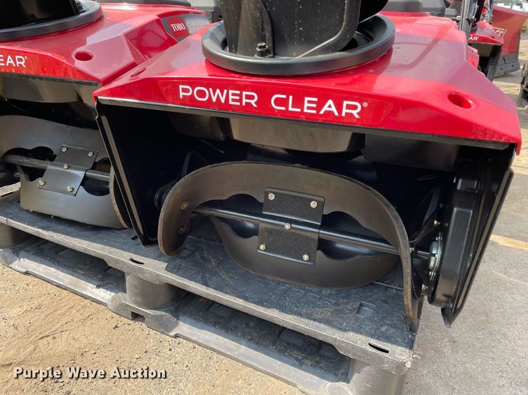 image for item DS8985 (4) Toro Power Clear snow blowers