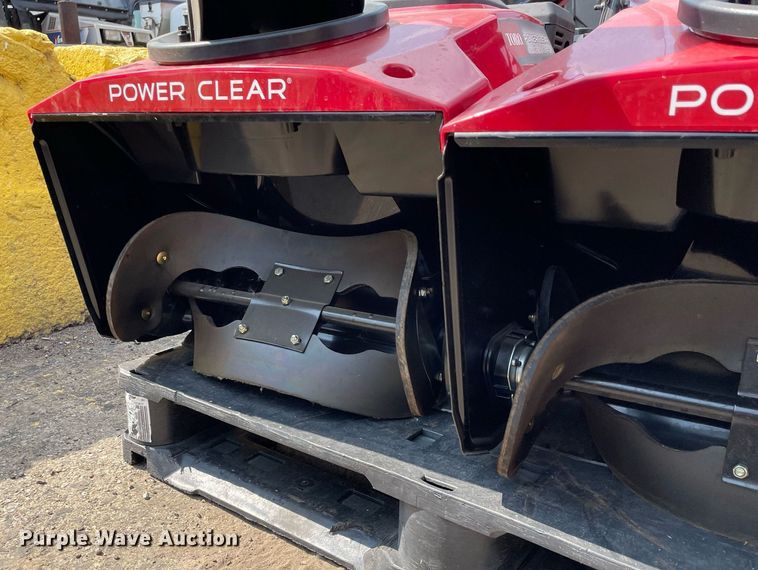 image for item DS8985 (4) Toro Power Clear snow blowers