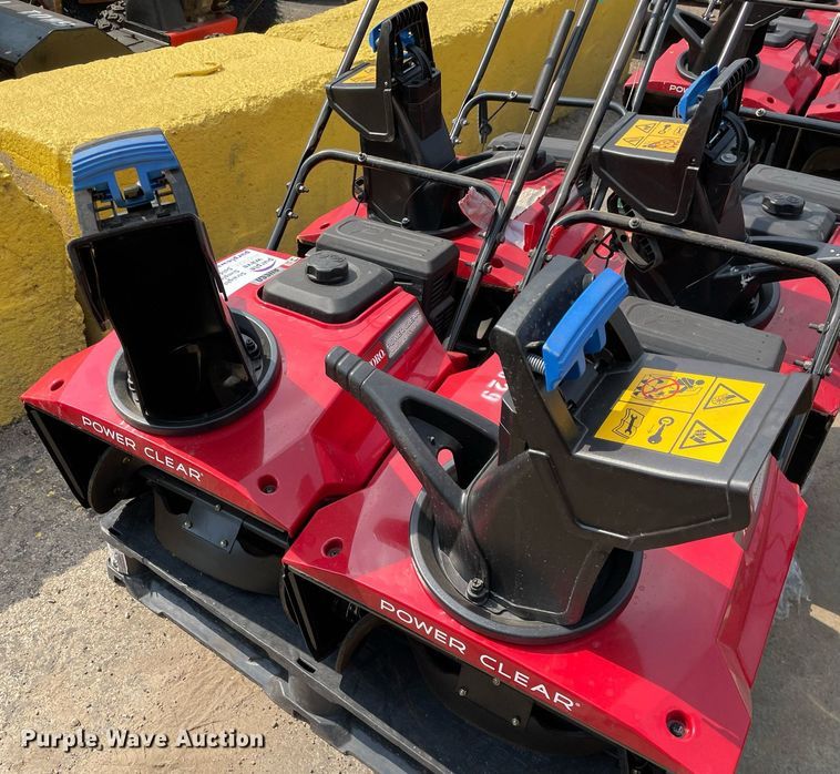 image for item DS8985 (4) Toro Power Clear snow blowers