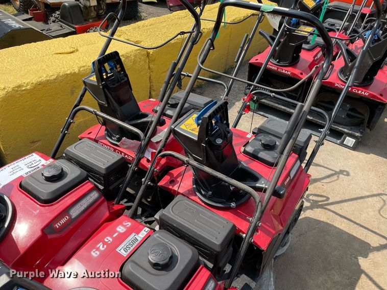image for item DS8985 (4) Toro Power Clear snow blowers