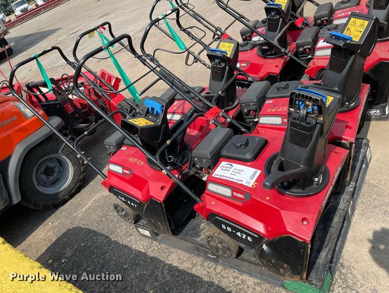 image for item DS8986 (4) Toro Power Clear snow blowers