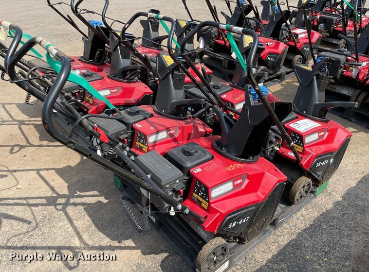 image for item DS8986 (4) Toro Power Clear snow blowers