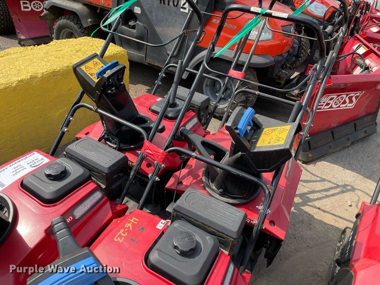 image for item DS8986 (4) Toro Power Clear snow blowers