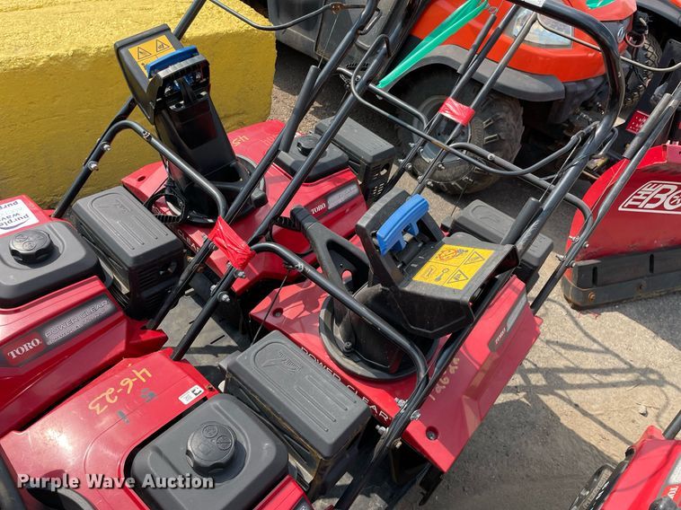 image for item DS8986 (4) Toro Power Clear snow blowers