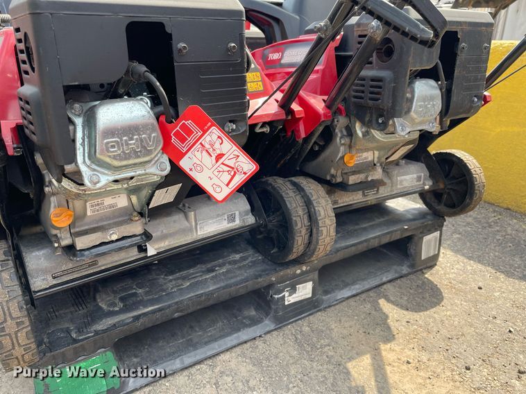 image for item DS8986 (4) Toro Power Clear snow blowers