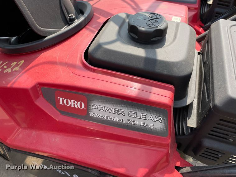 image for item DS8986 (4) Toro Power Clear snow blowers