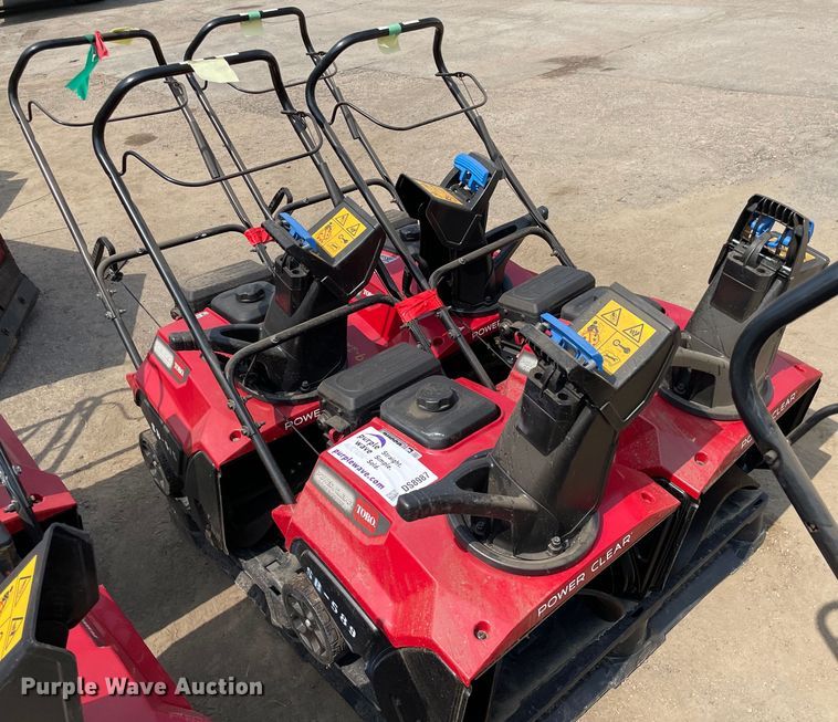 image for item DS8987 (4) Toro Power Clear snow blowers