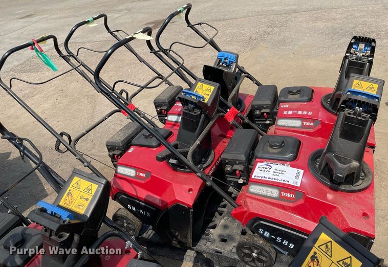 image for item DS8987 (4) Toro Power Clear snow blowers