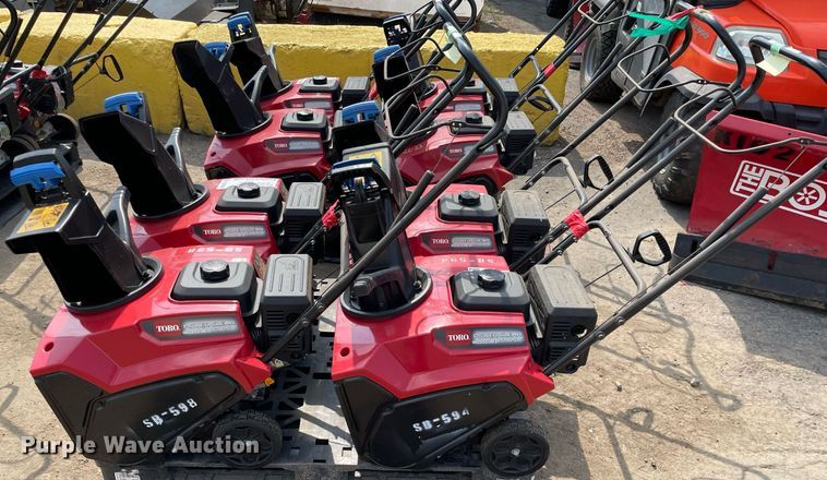 image for item DS8987 (4) Toro Power Clear snow blowers