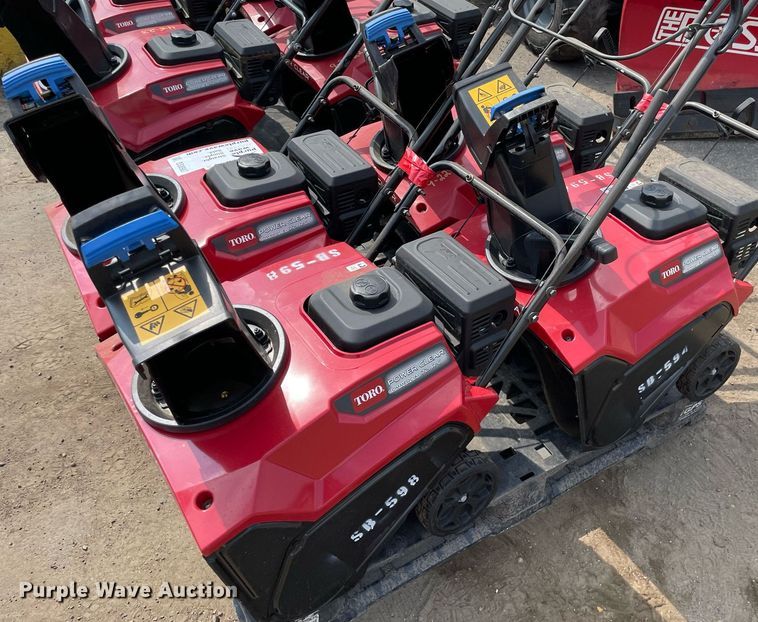 image for item DS8987 (4) Toro Power Clear snow blowers