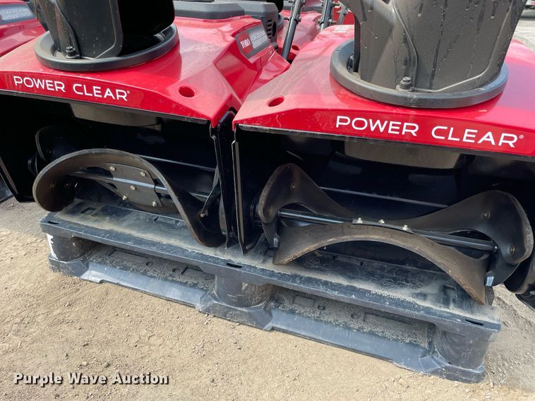 image for item DS8987 (4) Toro Power Clear snow blowers