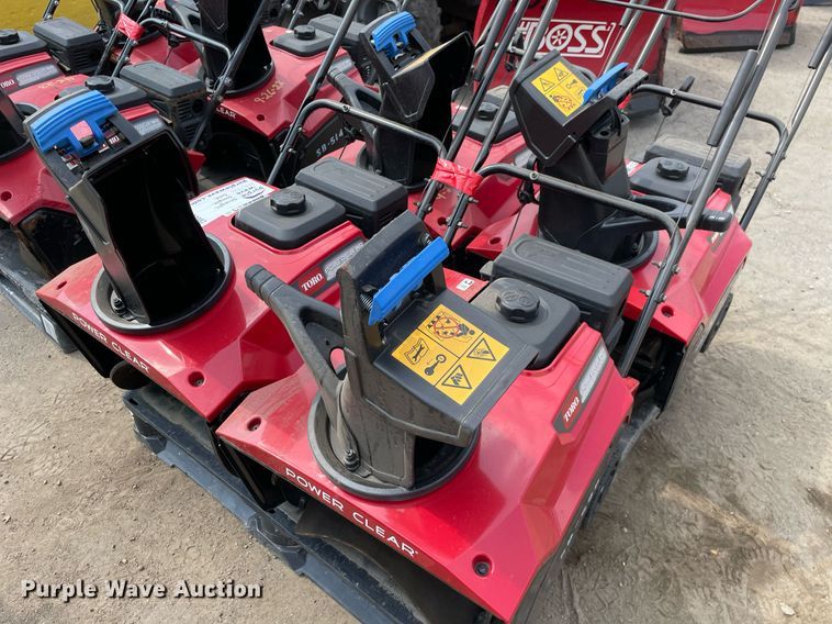 image for item DS8987 (4) Toro Power Clear snow blowers