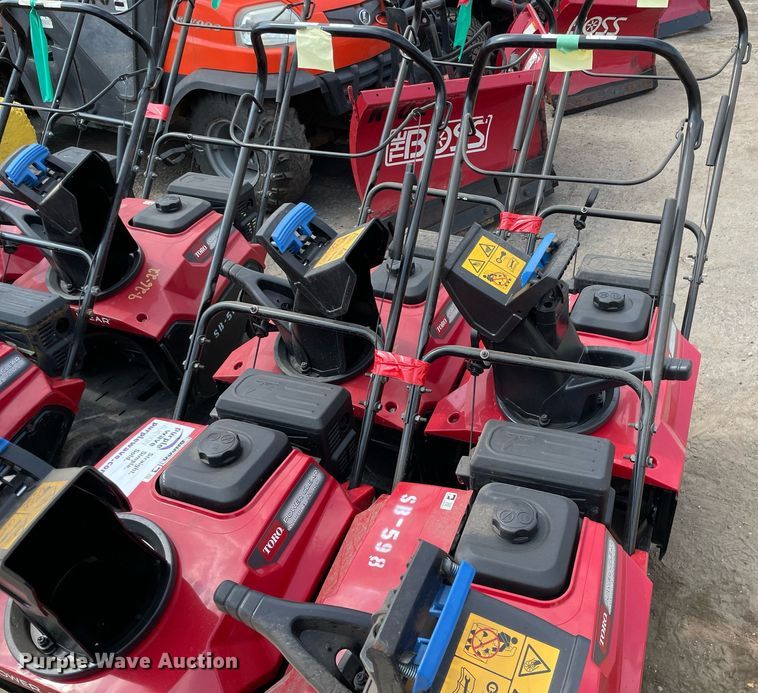 image for item DS8987 (4) Toro Power Clear snow blowers