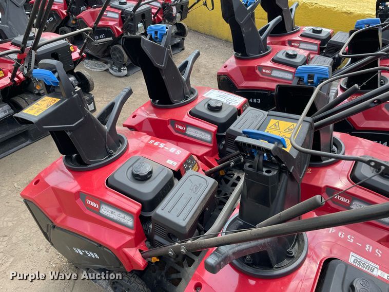 image for item DS8987 (4) Toro Power Clear snow blowers