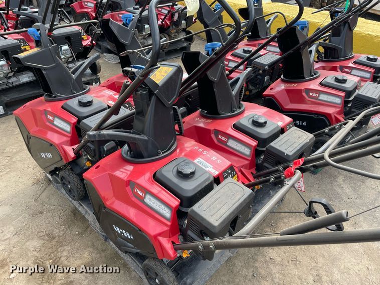 image for item DS8987 (4) Toro Power Clear snow blowers