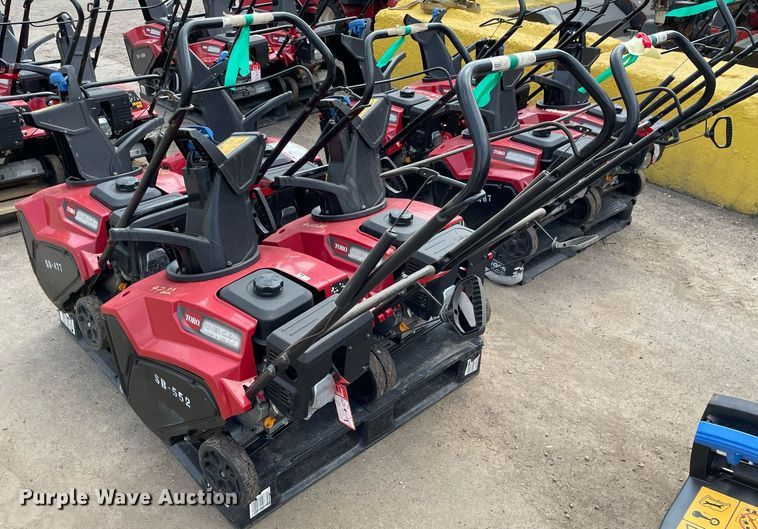 image for item DS8988 (4) Toro Power Clear snow blowers