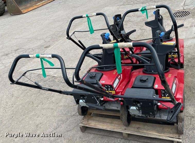 image for item DS8989 (4) Toro Power Clear snow blowers