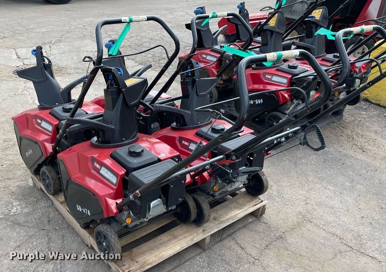 image for item DS8989 (4) Toro Power Clear snow blowers