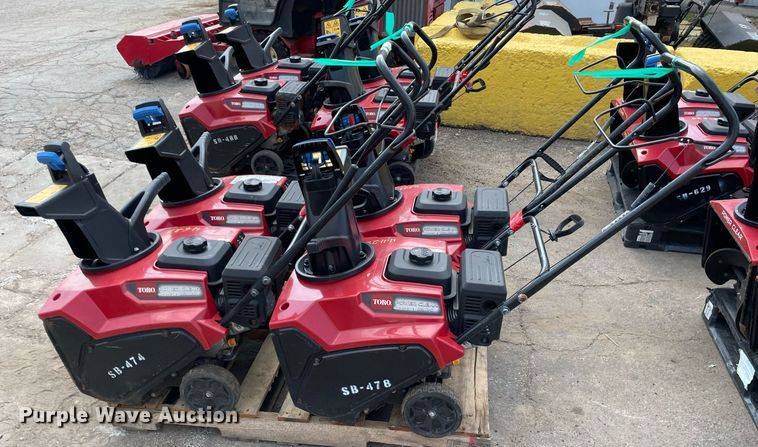 image for item DS8989 (4) Toro Power Clear snow blowers