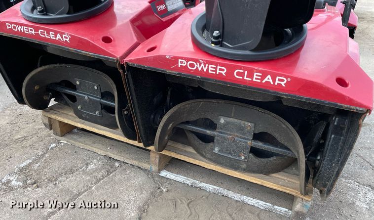 image for item DS8989 (4) Toro Power Clear snow blowers