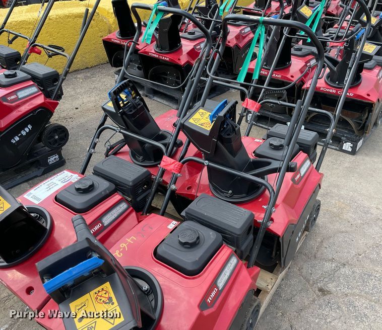 image for item DS8989 (4) Toro Power Clear snow blowers