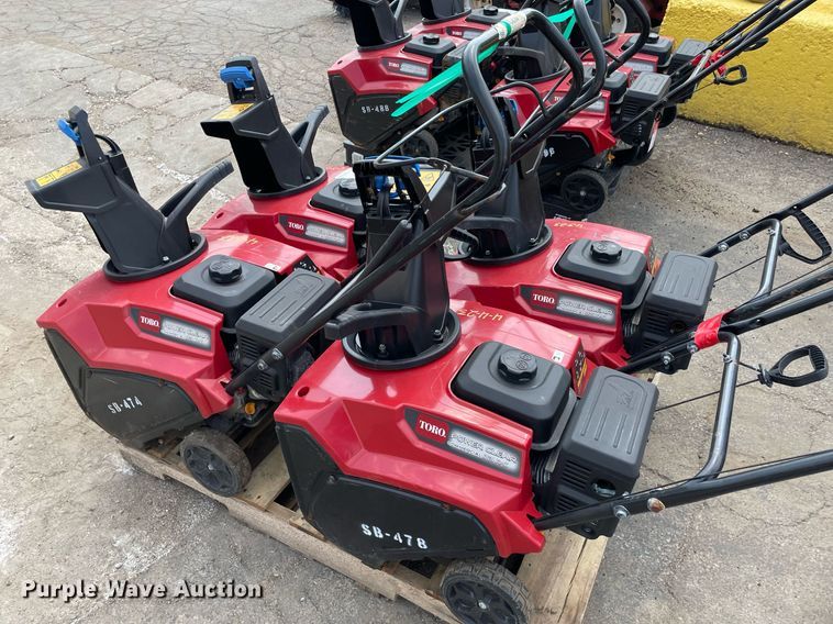 image for item DS8989 (4) Toro Power Clear snow blowers