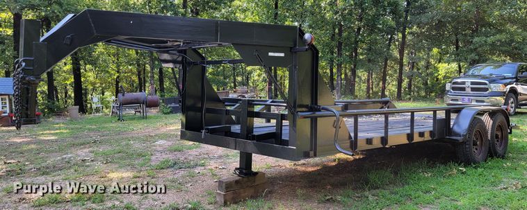 image for item HY9034 Shop built  equipment trailer