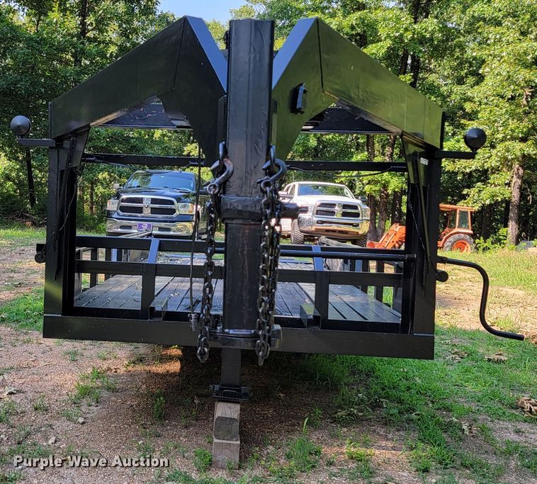 image for item HY9034 Shop built  equipment trailer