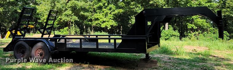 image for item HY9034 Shop built  equipment trailer