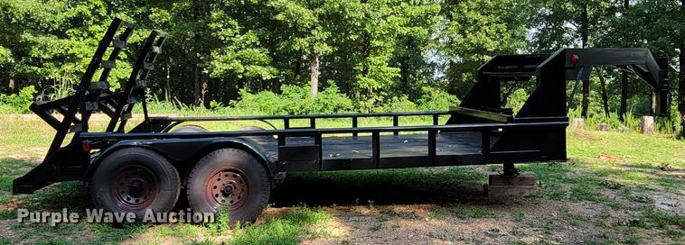 image for item HY9034 Shop built  equipment trailer