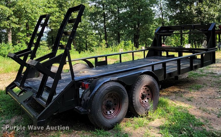 image for item HY9034 Shop built  equipment trailer