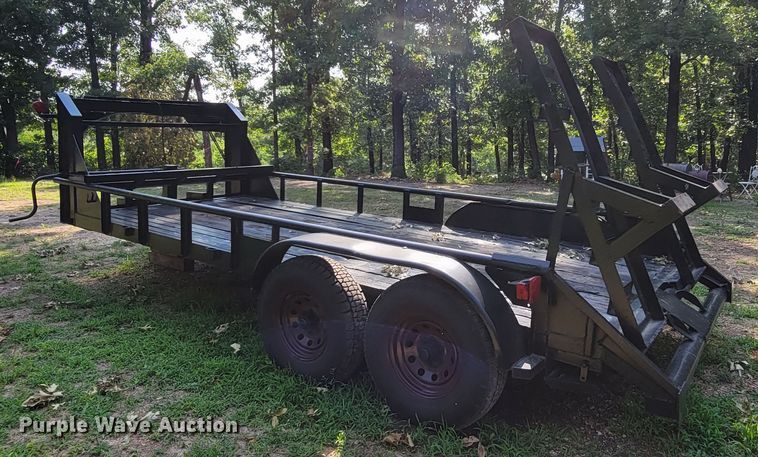 image for item HY9034 Shop built  equipment trailer