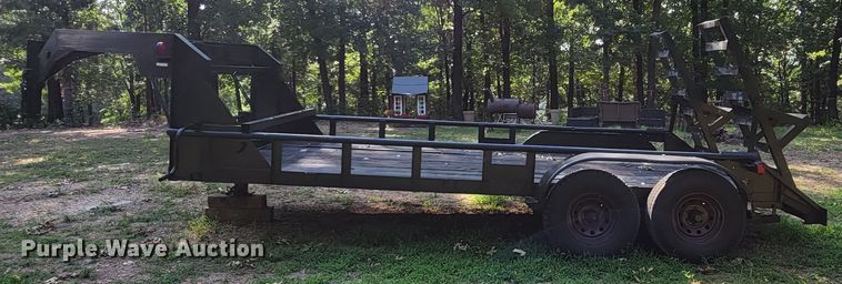 image for item HY9034 Shop built  equipment trailer