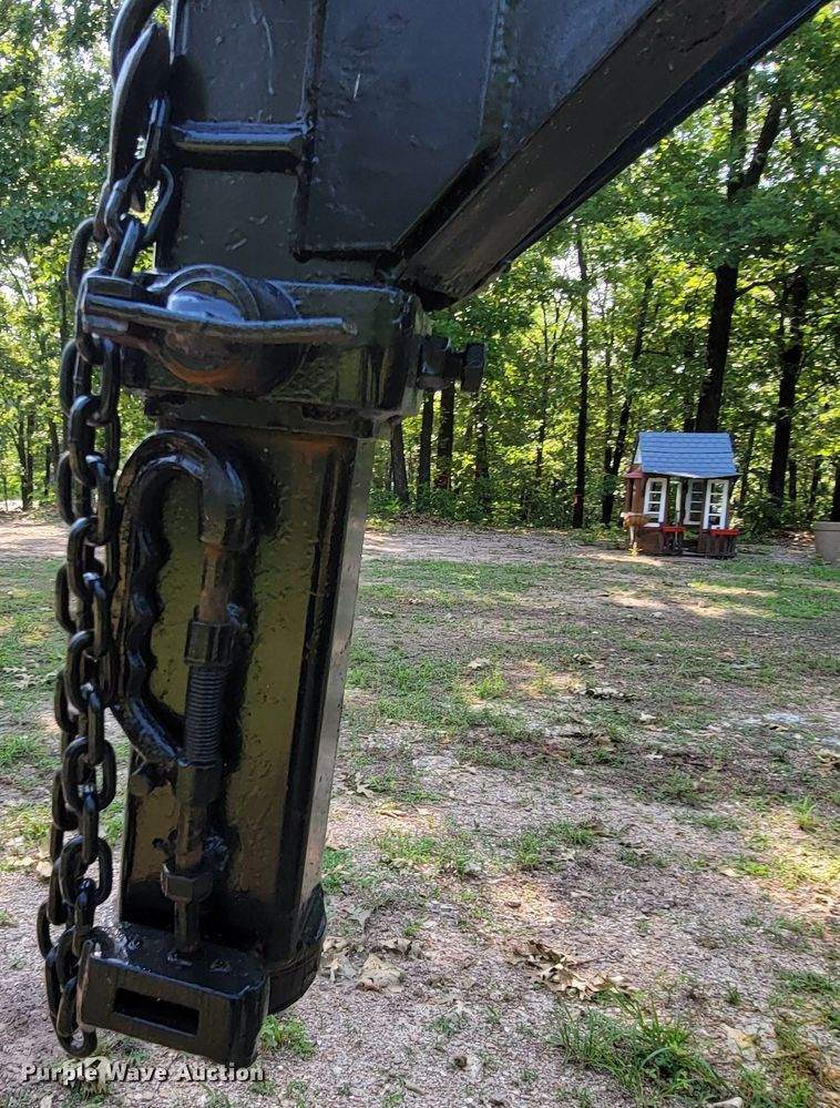 image for item HY9034 Shop built  equipment trailer