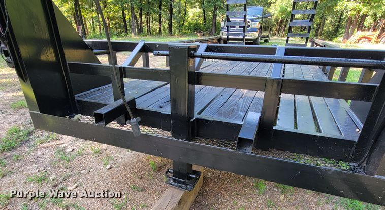 image for item HY9034 Shop built  equipment trailer