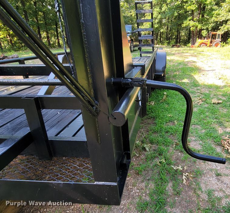 image for item HY9034 Shop built  equipment trailer