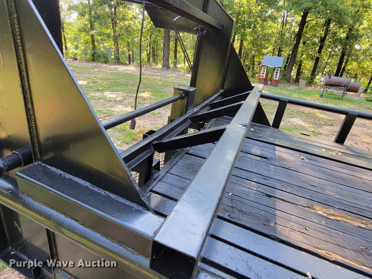 image for item HY9034 Shop built  equipment trailer