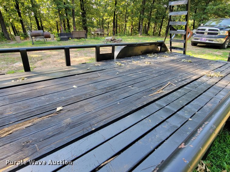 image for item HY9034 Shop built  equipment trailer