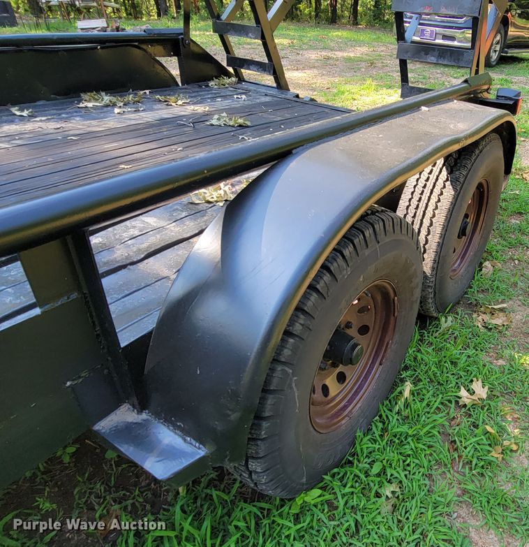 image for item HY9034 Shop built  equipment trailer