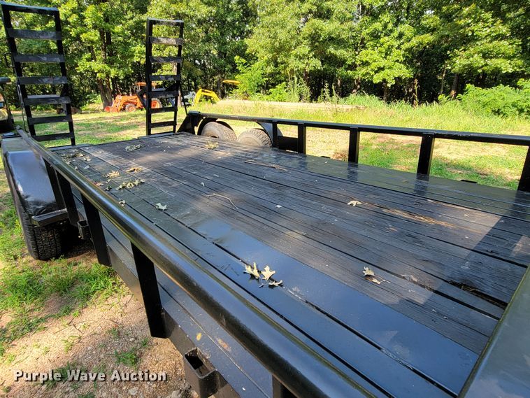 image for item HY9034 Shop built  equipment trailer