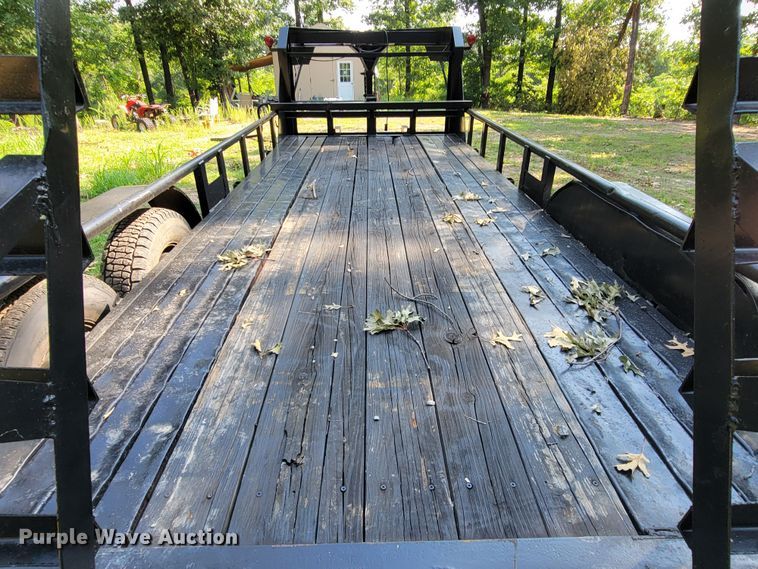 image for item HY9034 Shop built  equipment trailer