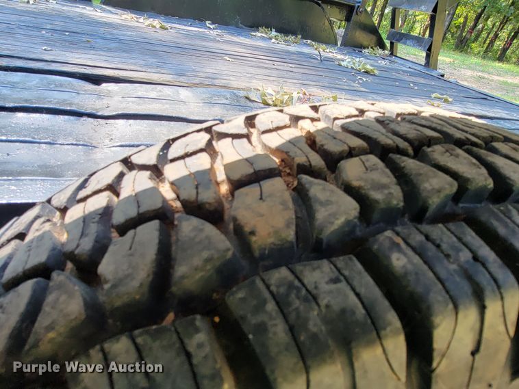 image for item HY9034 Shop built  equipment trailer