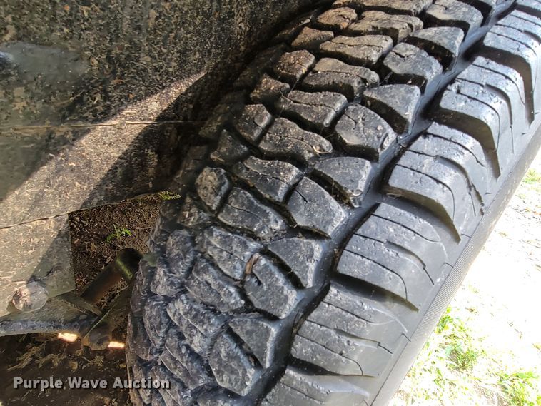 image for item HY9034 Shop built  equipment trailer