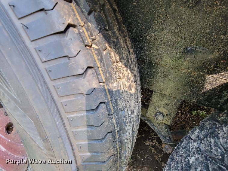 image for item HY9034 Shop built  equipment trailer