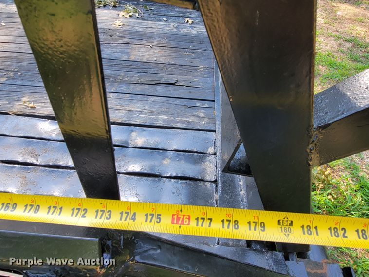 image for item HY9034 Shop built  equipment trailer