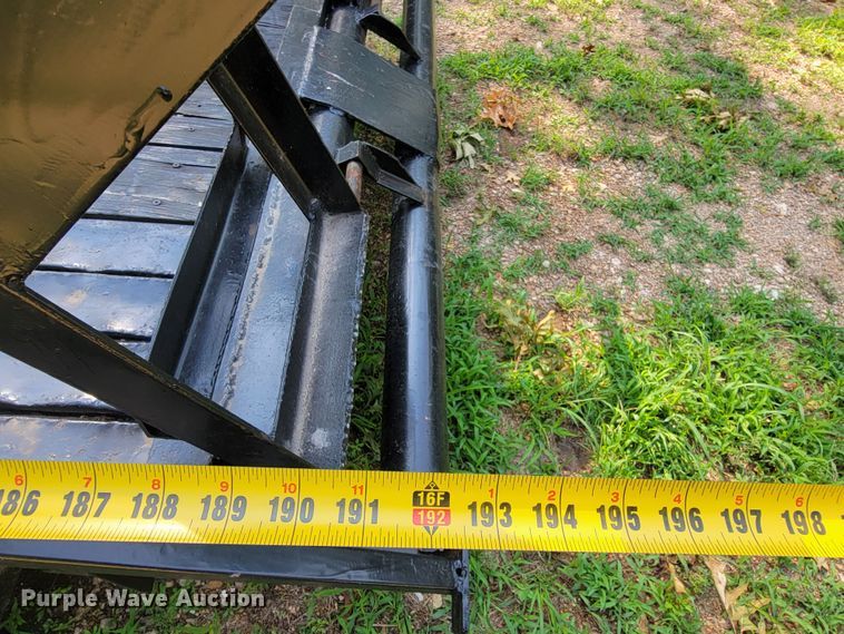 image for item HY9034 Shop built  equipment trailer