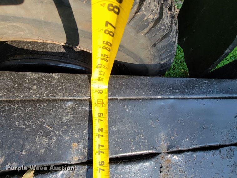 image for item HY9034 Shop built  equipment trailer