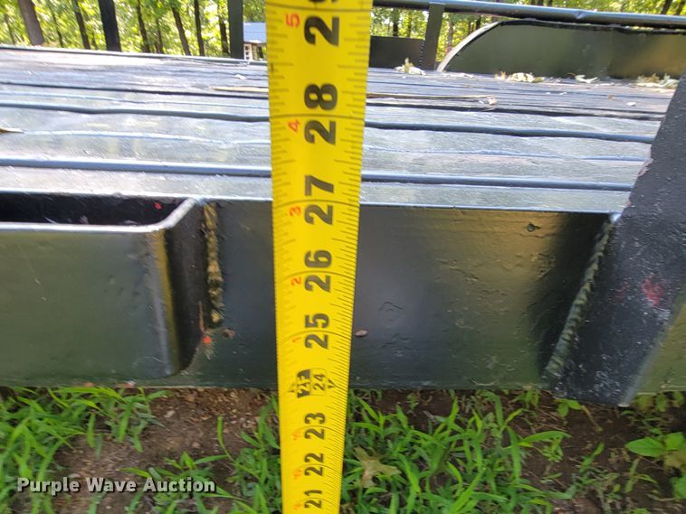 image for item HY9034 Shop built  equipment trailer